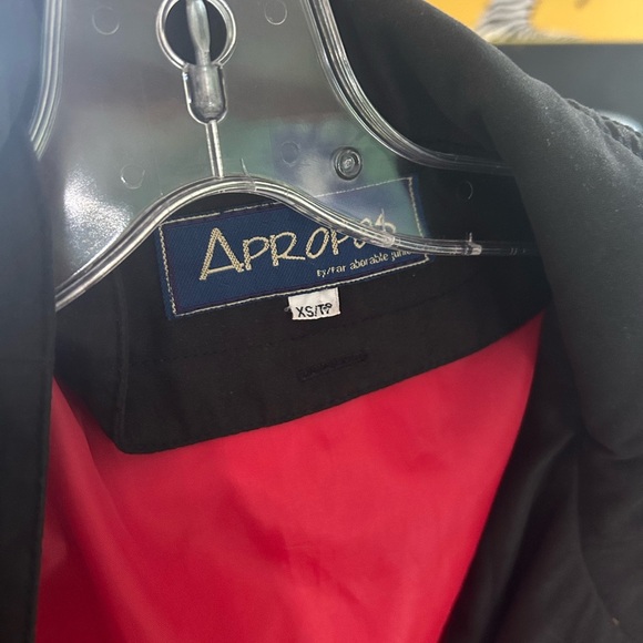 Y2K Apropos Red and Black Jacket XS - Picture 3 of 16